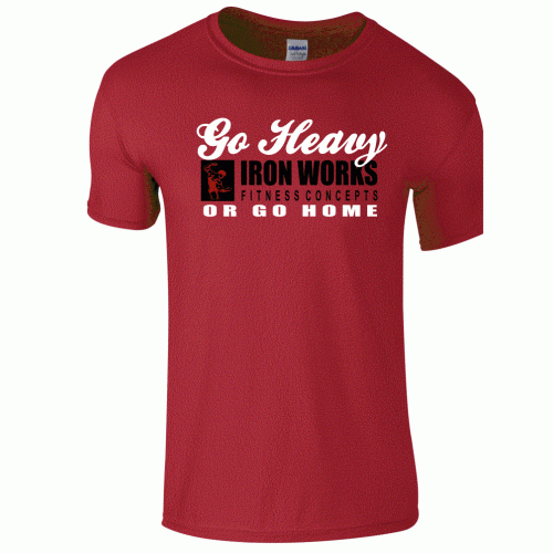 Go Heavy performance t-shirt