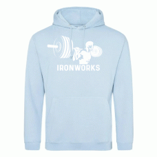 sky blue hoodie 